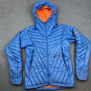 Mammut Eigerjoch Advanced In Hoody Jacket Mens Medium Blue Down Puffer Extreme
